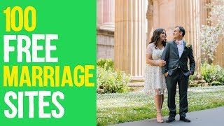 100 Free Marriage Sites  Best Marriage Site Is Here [upl. by Gerti]