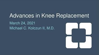 Conformis Knee Replacement Technology  Conformis [upl. by Adali]