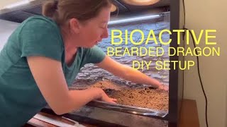 DIY Bioactive Bearded Dragon Enclosure [upl. by Amati460]