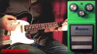 Ibanez Tube Screamer TS9 Reissue demo [upl. by Annair]