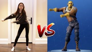 FORTNITE DANCE CHALLENGE  In Real Life [upl. by Svensen748]