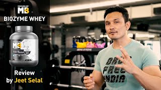 MB Biozyme Whey Protein  Honest Review by Jeet Selal  Indias Best Whey Protein  Best Results [upl. by Wallinga]