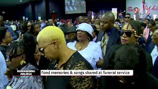 Emotional performance from Zahara at Robbie Malingas funeral [upl. by Ecneret304]