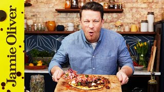 Crispy Lamb Flatbreads  Jamie Oliver [upl. by Attiuqram582]