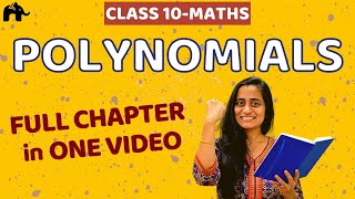 Polynomials Class 10 Maths  CBSE NCERT [upl. by Kcirdnek]