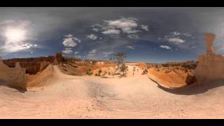 Bryce Canyon Hoodoos  Interactive 360degree video [upl. by Ialokin]