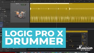 Logic Pro X Drummer Tutorial [upl. by Pul]