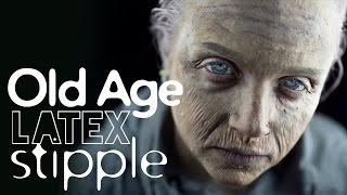 Old Age Latex Stipple Makeup Tutorial [upl. by Becht]