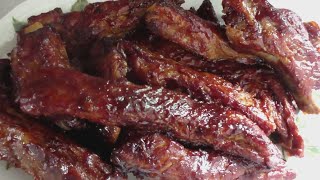 Parboiled  Oven Baked  BBQ Ribs [upl. by Ycnej]