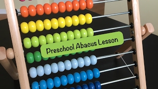 Preschool Abacus Lesson [upl. by Guerra]