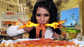 4x Spicy Noodle Challenge [upl. by Ki]