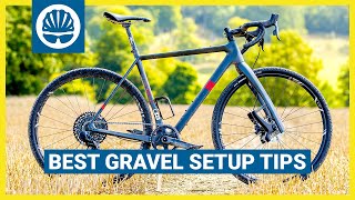 Top 5  Gravel Bike Setup Tips  More Speed Comfort amp Versatility [upl. by Reniar]