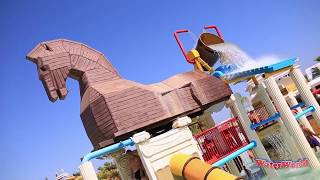 WaterWorld Themed Waterpark  Ayia Napa Cyprus [upl. by Sylvan]