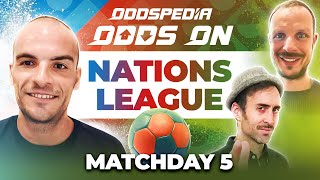 UEFA Nations League 2024 Predictions Matchday 5  Best Football Betting Tips Today [upl. by Nodnarb712]