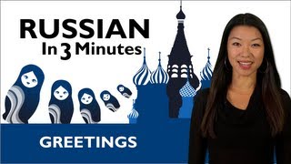 Learn Russian  How to Greet People in Russian [upl. by Araeit]