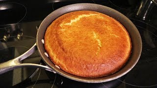 Sweet Skillet Cornbread [upl. by Lynnea]