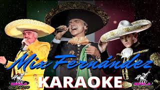 MIX FERNANDEZ KARAOKE CHENTE PEDRO Y EL POTRILLO DVJ CLAUDIO [upl. by Ardnuaek]