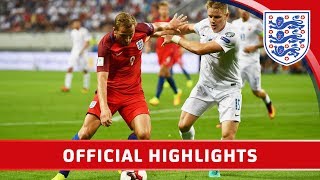 Slovakia 01 England 2018 World Cup Qualifier  Official Highlights [upl. by Nnewg140]