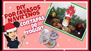 DIY PORTAVASOS NAVIDEÑOS [upl. by Aracot]