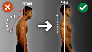 How To Fix Rounded Shoulders FAST 10 Minute ScienceBased Corrective Routine [upl. by Steffy]