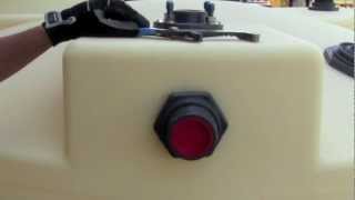 Bulkhead Fitting on a Polyethylene Tank Overview [upl. by Newob]