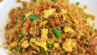 BETTER THAN TAKEOUT AND EASY  Egg Fried Rice Recipe [upl. by Skelton]