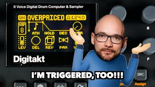 Bad Gear  Elektron Digitakt  Overpriced Mono Drum Sampler [upl. by Eimarej]