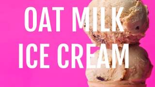 How To Make Oat Milk Ice Cream [upl. by Ahteral]