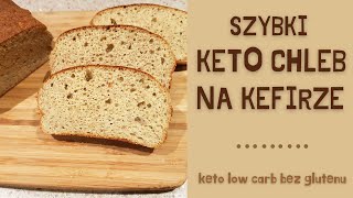 Szybki i prosty KETO CHLEB na kefirze 🍞 Chleb bez glutenu [upl. by Latsirhc]