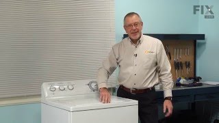 GE Washer Repair – How to replace the Fabric Softener Dispenser [upl. by Ellenrad]