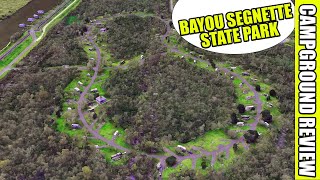 Bayou Segnette State Park Campground Review RV Living Full Time [upl. by Latnahs]