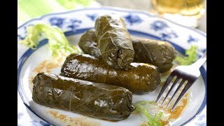 Best Stuffed Grape Leaves Recipe 1  Easy Dolma Recipe  Dolmades Recipe  Sarma  Beef or Lamd [upl. by Asiluy321]