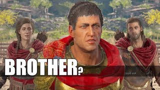 Kassandra amp Alexios Meet Brother Stentor  All Dialogue   Assassin’s Creed Odyssey [upl. by Raybourne]