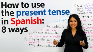 Learn Spanish Verbs and Tenses Present Tense [upl. by Greenland]