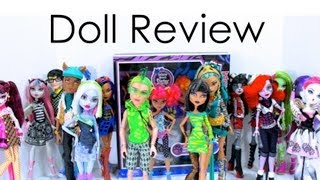 Doll Collection Review  Monster High Update [upl. by Roane144]