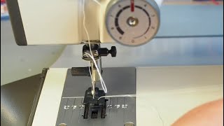 Sewing Machine Not Picking up Bobbin Thread  Troubleshooting  elna lotus [upl. by Yramliw468]