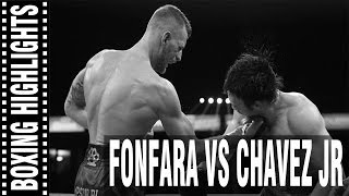 Julio Cesar Chavez Jr vs Andrzej Fonfara Highlights [upl. by Eldredge25]