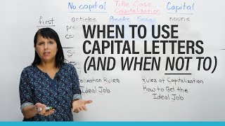 When to use CAPITAL LETTERS in English [upl. by Greiner]