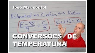 Conversões Fahrenheit Celsius Kelvin [upl. by Znieh]