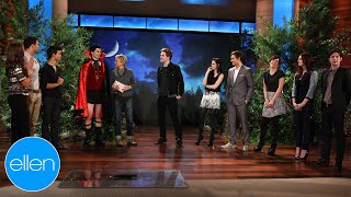 Twilight Cast Gives Sneak Peek at Breaking Dawn Part 2 [upl. by Harl]