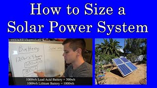 How to Size your Solar Power System [upl. by Onil]