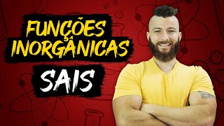 FUNÇÕES INORGÂNICAS  SAIS [upl. by Glenda892]