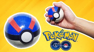 Simple Life hack  How to make a Pokeball Great Ball  tutorial [upl. by Reichel]