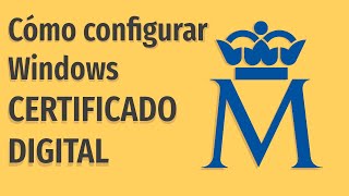 Configurar Windows para solicitar un Certificado Digital FNMT [upl. by Oigimer]