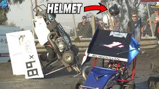 Worst Outlaw Kart Crashes Ever Compilation [upl. by Maurey425]