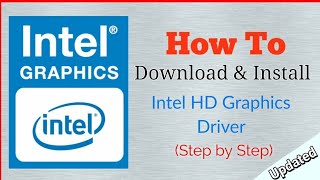 How to Download and Install Intel Graphics Driver in PcLaptop Step by Step [upl. by Siahc]