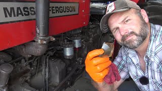 TRACTOR SERVICE HACKS DONT MAKE THIS MISTAKE MASSEY FORD JOHN DEERE KUBOTA [upl. by Saltzman571]