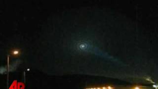 Lights Over Norway UFO or Military Rocket [upl. by Earized334]