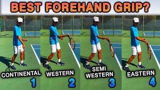 The Tennis Forehand Grip YOU Should Be Using  Tennis Grip Lesson [upl. by Ainak]