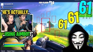 I died and spectated HACKERS using AIMBOT in my Fortnite game exposed [upl. by Miche]